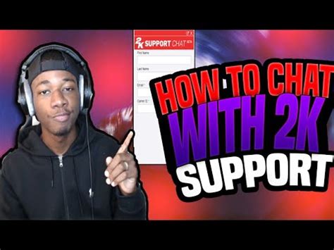 contact 2k support live chat|HOW TO LIVE CHAT WITH 2k Support (READ DESCRIPTION)